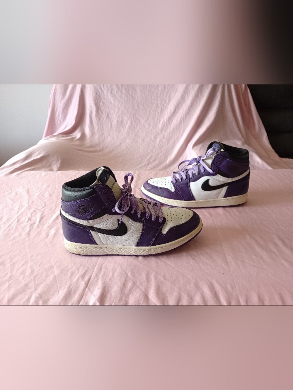 Size 12 - Jordan 1 Retro OG High Court Purple 2.0